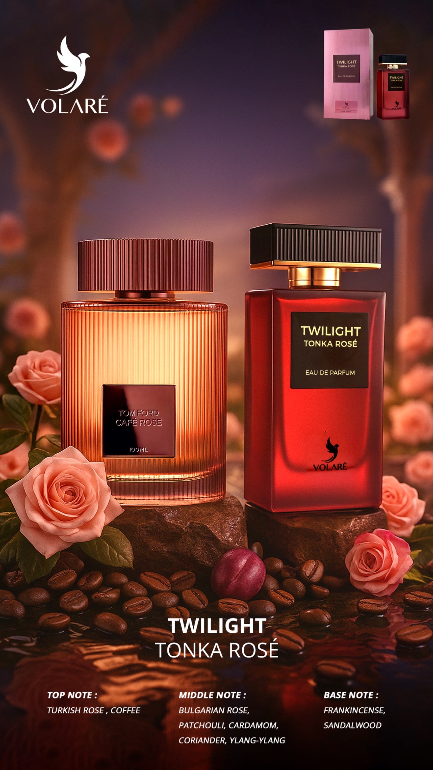 Twilight Tonka Rose